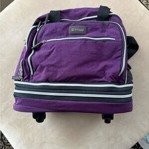 Biaggi Zipsak UnderSeat wheeled Travel Bag - Purple